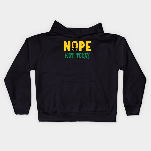 Nope Kids Hoodie by afmr.2007@gmail.com